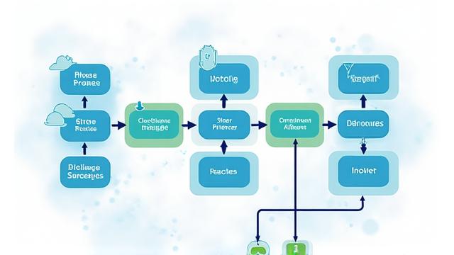 Flowchart illustrating a robust data processing pipeline in the cloud.